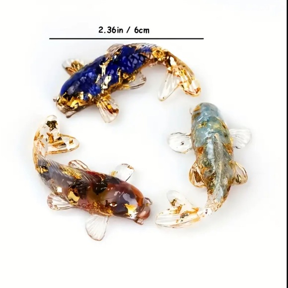 1 pc. Ocean Animal Resin, Crystal And Stone Figurines - Picture 4 of 8